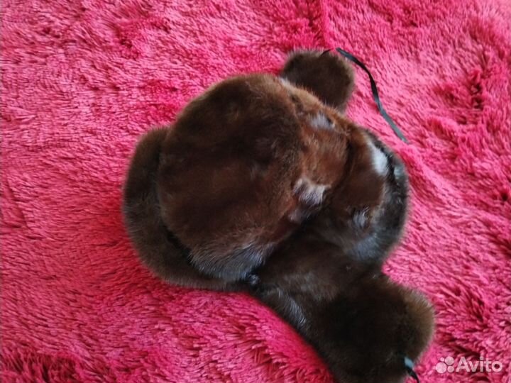 Шапка зима норка