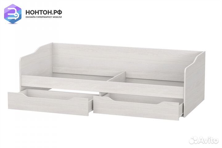 Кровать Флай ясень анкор светлый