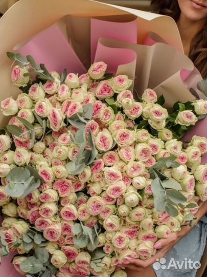 Цветы Букет Розы