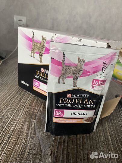 Влажный корм для кошек pro plan urinary