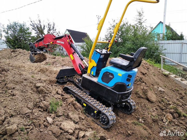 Аренда миниэкскаватора, услуги мини экскаватора