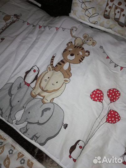 Бортики в детскую кроватку