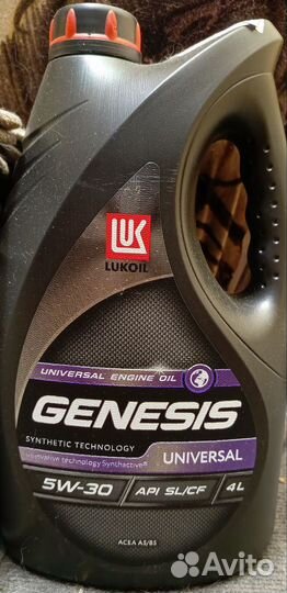 Лукойл Lukoil genesis 5w30 universal engine oil