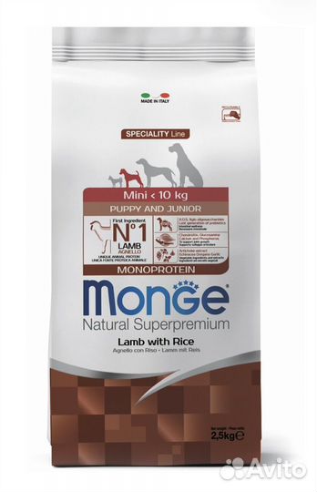 Корм для собак monge