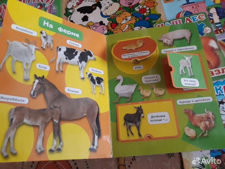 Книги детские развивающие(пазлы,раскр.)пакетом600р