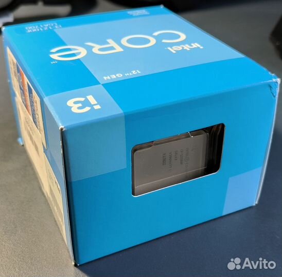 Intel Core i3 -12100f BOX (б/у)