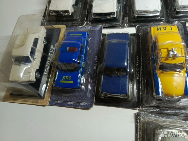 Автолегенды СССР Волга 1:43 одним лотом