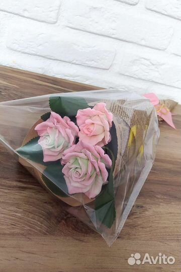 Букеты из мыла ручной работы