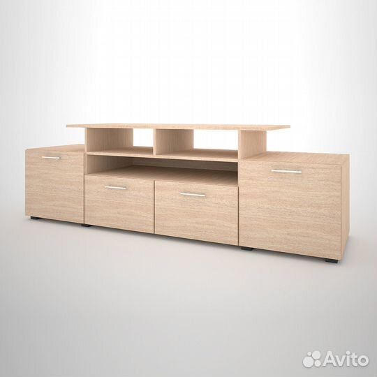 Тв-тумба Твист 8-951b дуб молочный под тв телевизо