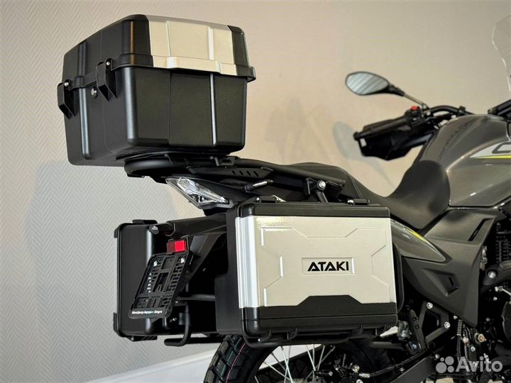 Дорожный мотоцикл Ataki Carrera 300 grey с птс нов