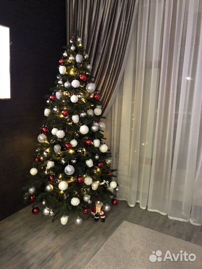 Елка искусственная литая 180 бу