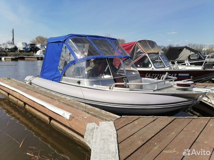 Вятбот моторная алюминиевая лодка, катер