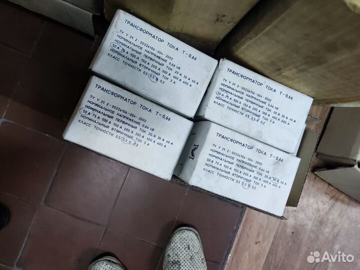 Трансфоматор тока Т-0,66 50а