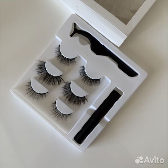 Накладные ресницы магнитные trixy