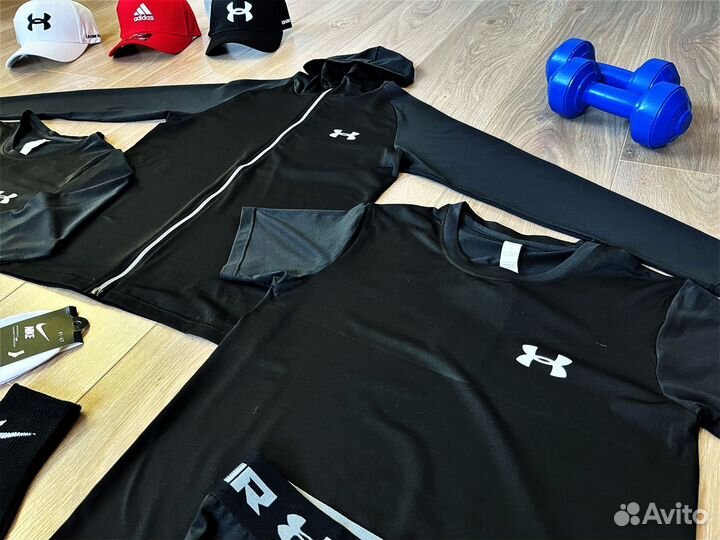 Рашгард Under Armour Black - 5/1, 2/162