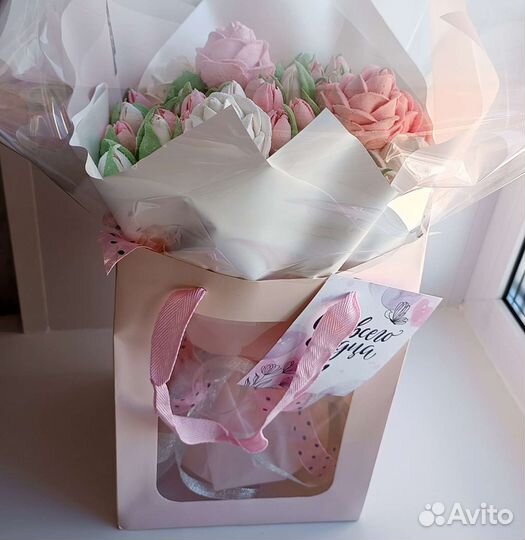 Съедобные букеты/сладкие/зефирные