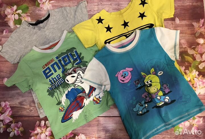 Детские вещи пакетом на мальчика 110 116