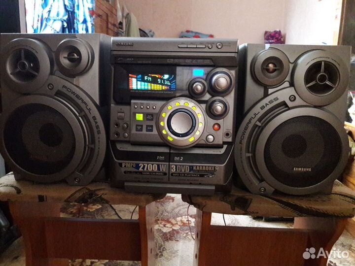 Музыкальный центр samsung с караоке