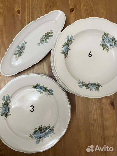 Наборы столовой посуды ссср,Дулево