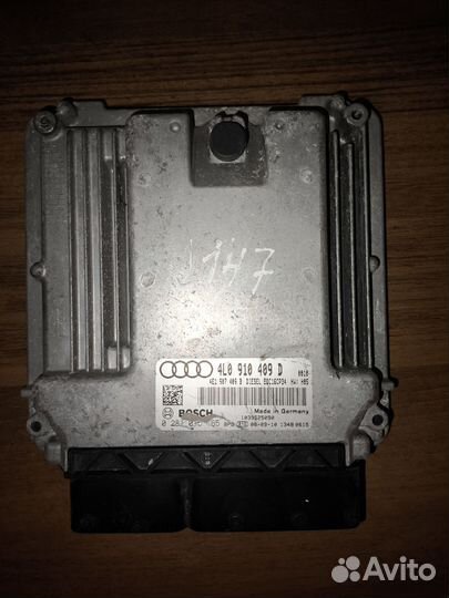 Эбу двигателя audi Q7