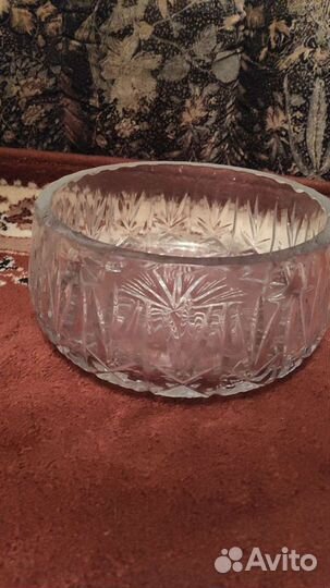 Ваза хрустальная большая