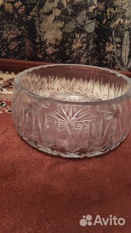 Ваза хрустальная большая