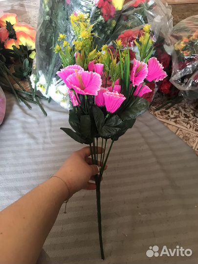 Искуственные цветы на пасху