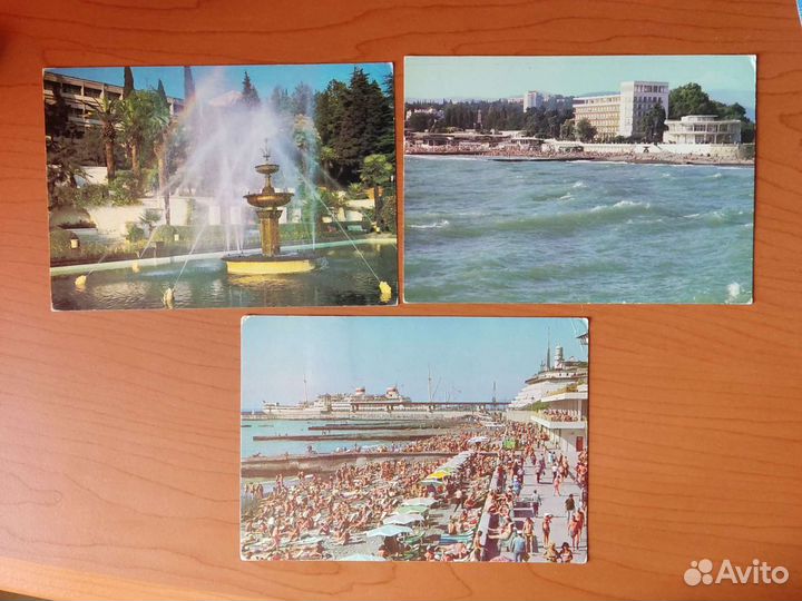 Открытки СССР города