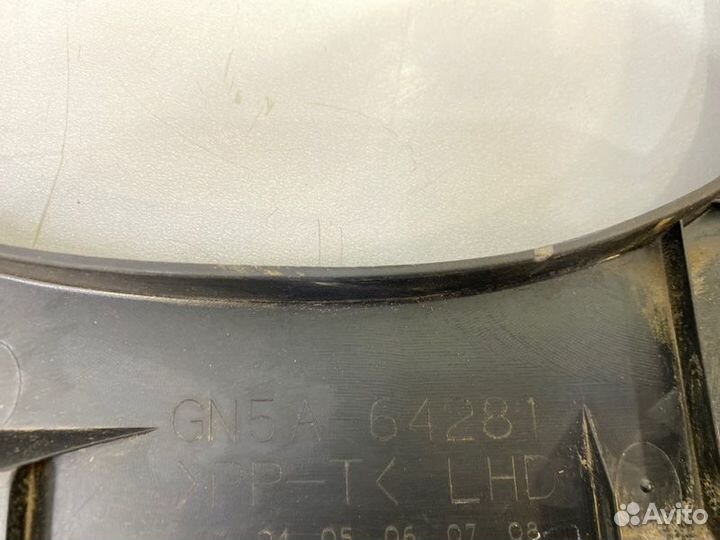 Накладки на торпедо боковые левые Mazda 6 GG L813