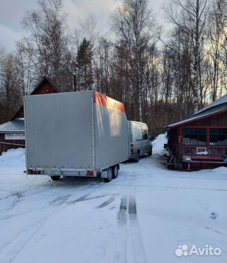 Прицеп двухосный vector легковой