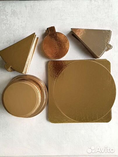 Картонная подложка для тортов, пирожных