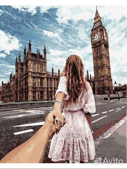 Картина по номерам 40х50 без подрамника