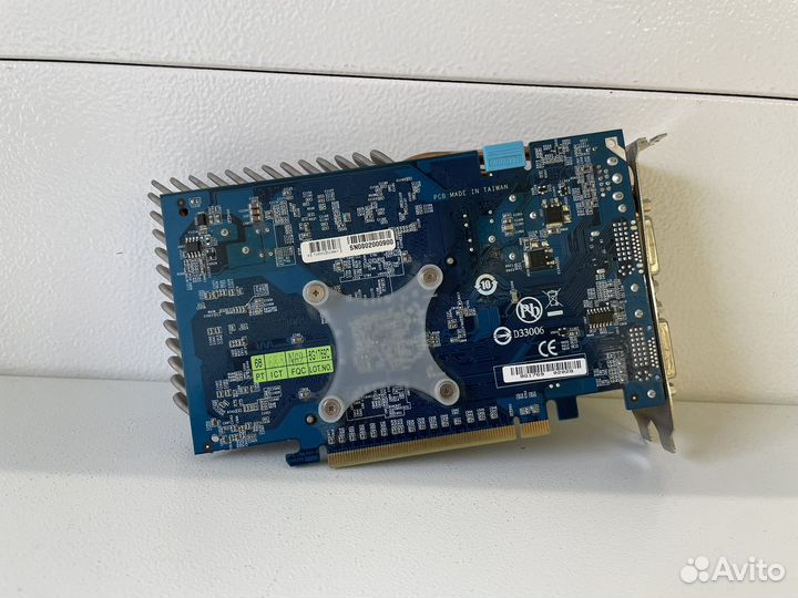 Видеокарта Gigabyte GeForce 8600 GTS 256mb