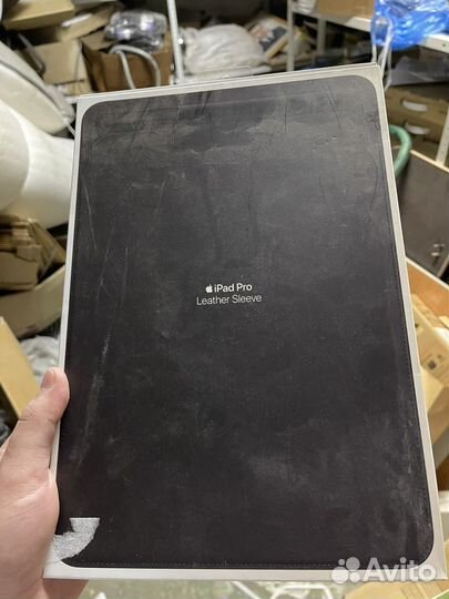Чехол на iPad Pro 10.5 кожа черный