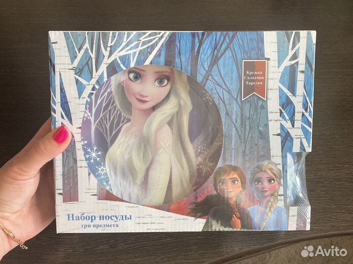 Набор посуды для девочки Холодное сердценовое