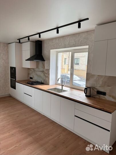 Кухни на заказ прямая кухня