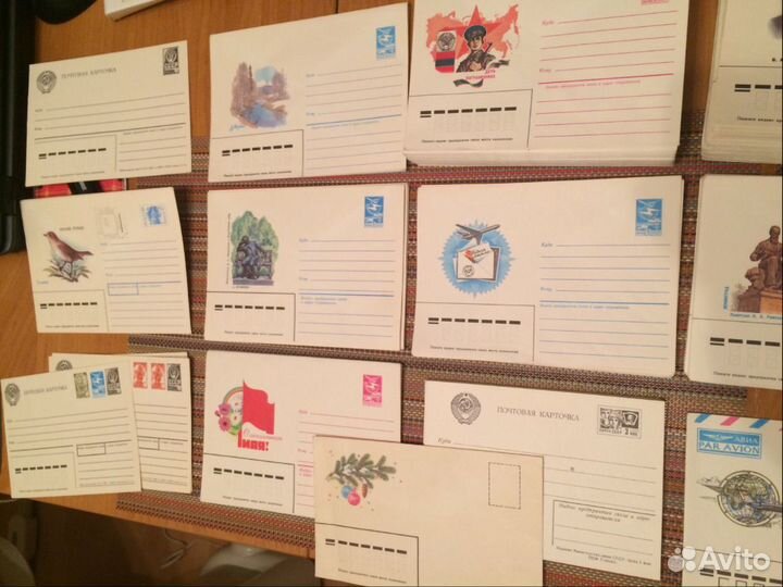 Конверты и почтовые карточки СССР
