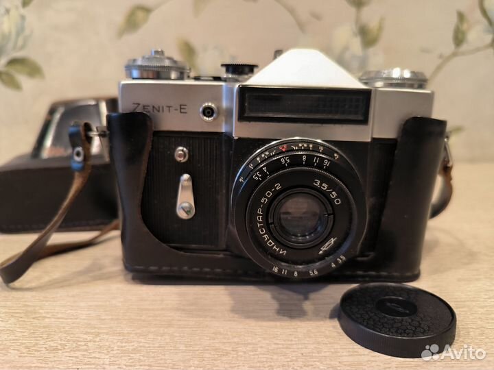 Фотоаппарат Зенит-Е с объективом Индустар 50-2