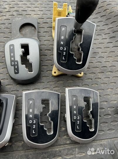 Накладка АКПП солярис киа рио 3