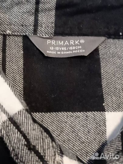 Байковая рубашка на рост 146 - 152