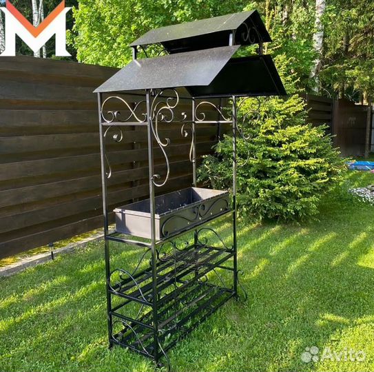 Мангал С крышей