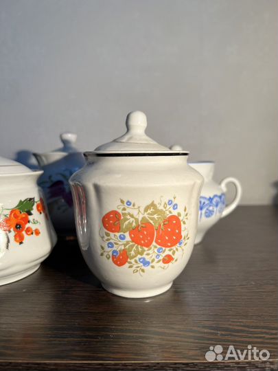 Сахарница фарфор СССР