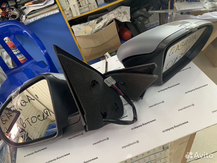 Комплект зеркал nissan qashqai