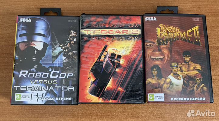 Катриджи sega