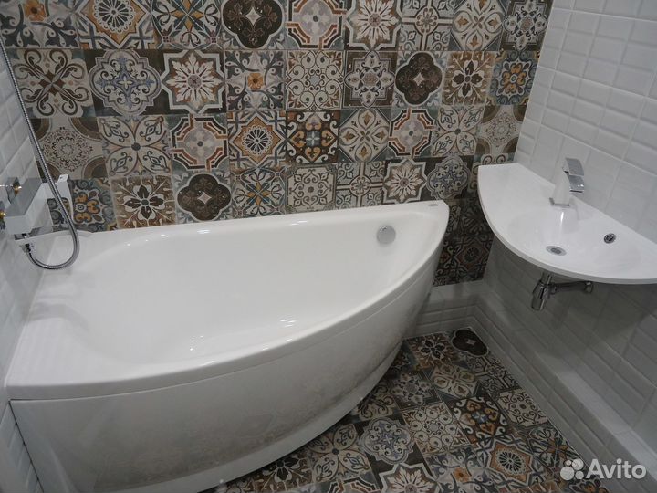 Капитальный ремонт ванной комнаты. Профи