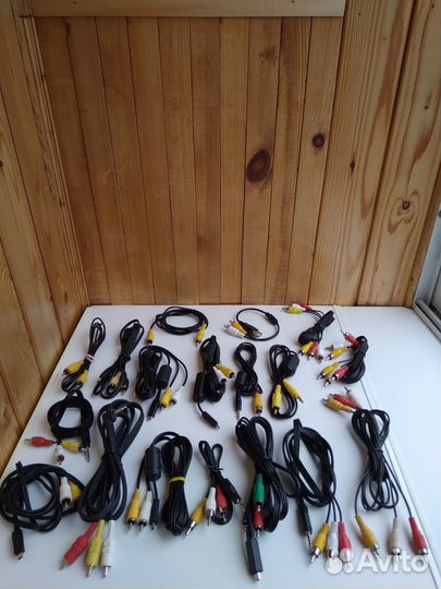 Кабели, разъемы, штекеры разные