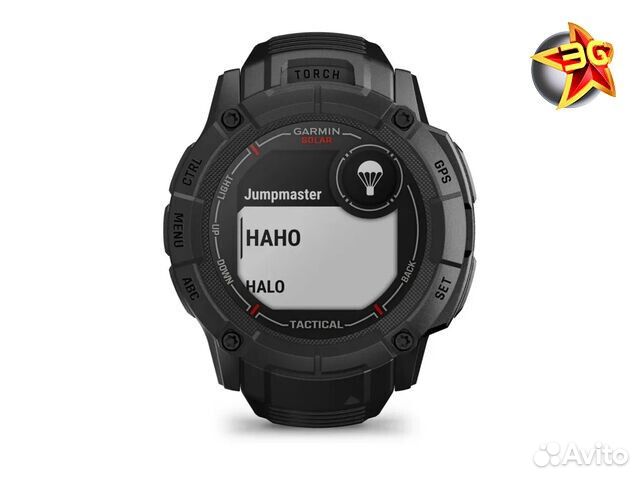 Часы Garmin Instinct 2X Solar Tactical Black