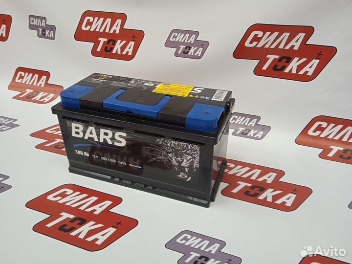 Аккумулятор на автомобиль Газон Bars 100 ah 800 A