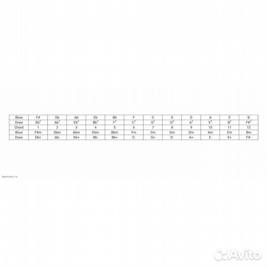 Губная гармоника Hohner Akkord 267/384