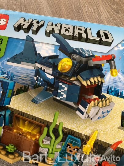 Конструктор Minecraft Обитатели морских глубин